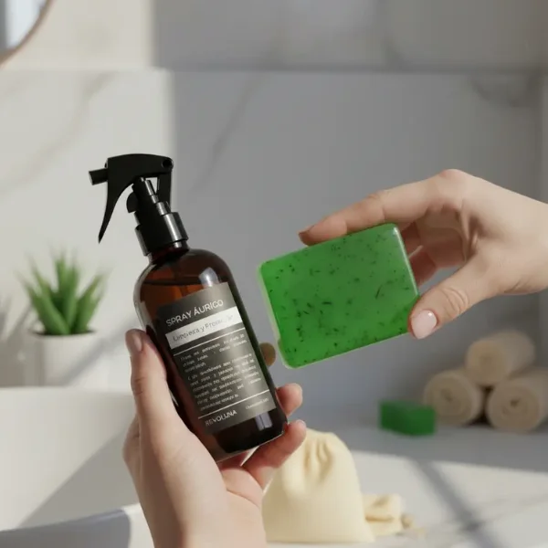Set de Spray y Jabon de Limpieza y Proteccion de Gregorina