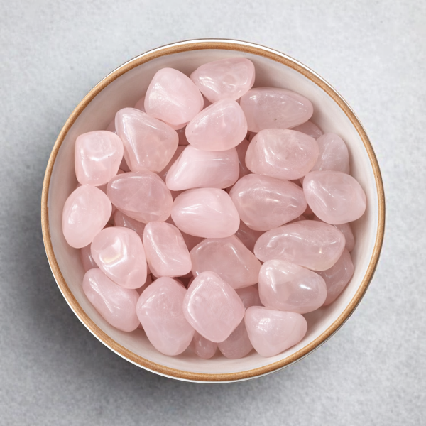 Cuarzo Rosa Rolado 100gr Gregorina